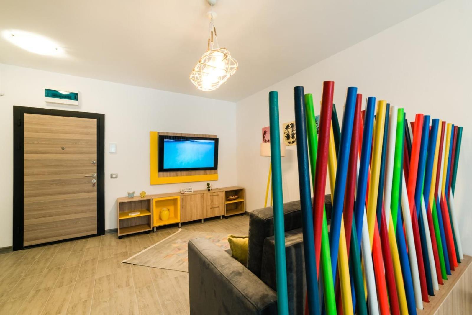 Alezzi Beach Resort Gorgeous Family Aparment Cu Piscina Navodari Exterior photo